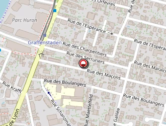 Carte de Nicolas Koebel à Illkirch-graffenstaden