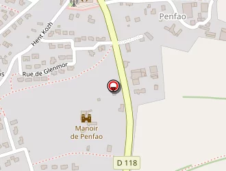 Carte de Allocamat à Saint-thégonnec