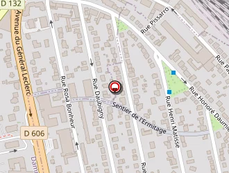 Carte de Jeunet à Rochette (la)