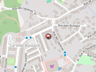 Carte de Location U à Saint-brieuc