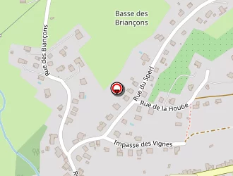 Carte de Jacob Claude à Lutzelhouse