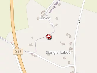 Carte de Agl Maçonnerie à Bourg-blanc