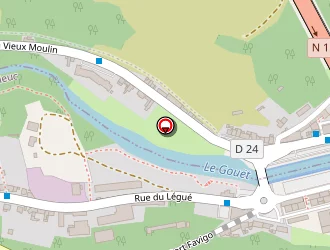 Carte de Plouzennec Bernard à Saint-brieuc