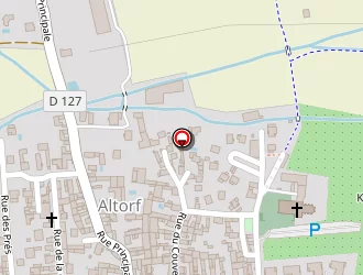 Carte de Freymann Schaeffer à Altorf