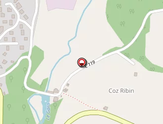 Carte de Ty Gwiniz à Plouguin