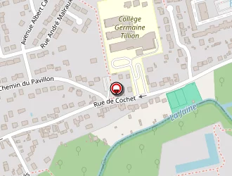 Carte de Collège Germaine Tillion à Lardy