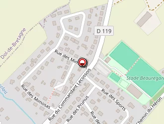 Carte de Christine Coiffure à Baguer-morvan