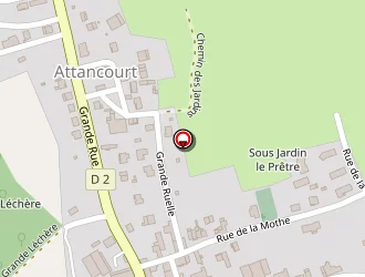 Carte de Follea Christian Roger à Attancourt