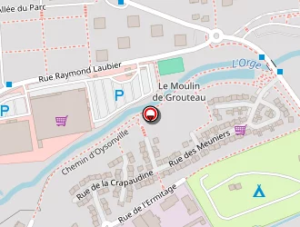 Carte de I.a.d.e.s Siège Administratif à Dourdan