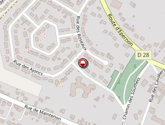 Carte de Alphée à Gallardon