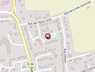 Carte de Boulodromes Non Couverts à Trémuson