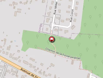 Carte de Tuis Robert à Pringy