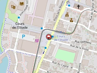 Carte de Coiff'ill à Illkirch-graffenstaden