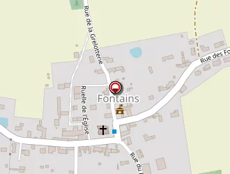 Carte de Fournier Jacques à Fontains