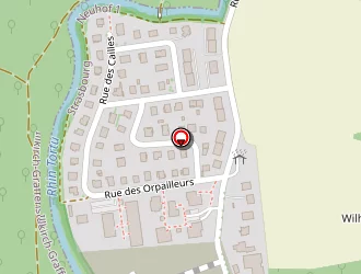 Carte de D'andrea Vincent à Strasbourg