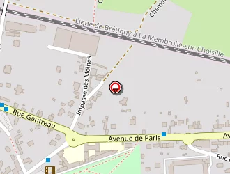 Carte de Action Pharma à Dourdan