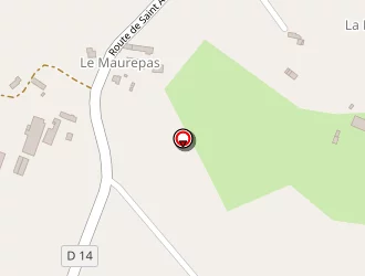 Carte de Kercou (earl) à Hénansal