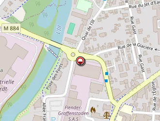 Carte de Espace Sfr à Illkirch-graffenstaden