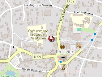 Carte de Lelling à Plouvien