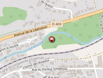 Carte de Salle Du Lavoir à Sainte-colombe