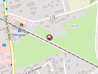 Carte de Ecole Notre Dame à Plerguer