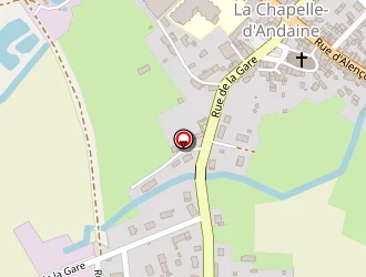 Carte de Les Caves Chatel à Chapelle-d'andaine (la)