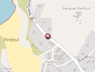 Carte de Britsk à Landunvez