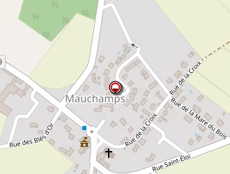 Carte de Angenost à Mauchamps