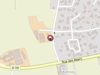 Carte de Coat Anthony à Plouvien