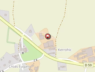 Carte de Ar Roc H (earl) à Plouvien