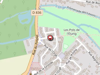 Carte de Raballand Voyages à Dourdan