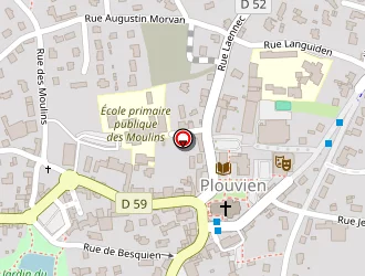 Carte de Morel Thierry à Plouvien