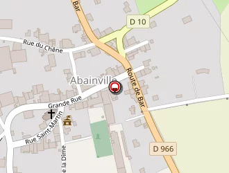 Carte de Meuse Menuiserie à Abainville