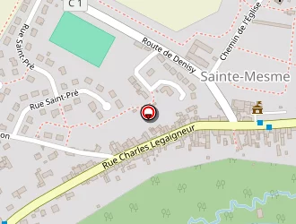 Carte de Artibois à Sainte-mesme