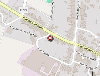 Carte de La Boul'ange à Saint-clément