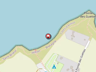 Carte de Camping Bellevue Mer à Hillion