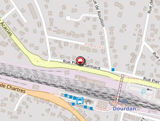 Carte de Antoinette Coiffure à Dourdan