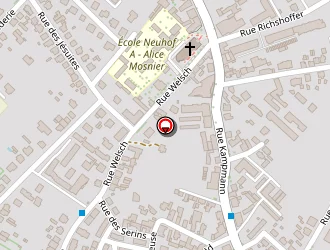 Carte de Jost Vincent à Strasbourg