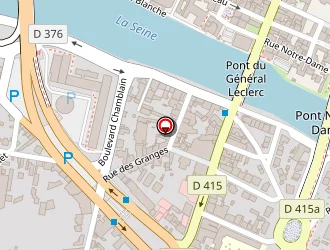 Carte de Cecb à Melun