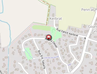 Carte de Kerouel Luc à Plouvien