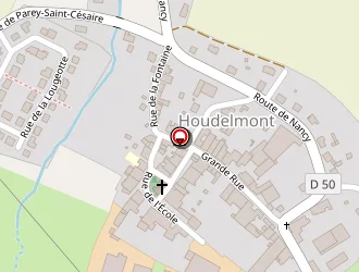 Carte de Saint Epvre (gaec) à Houdelmont