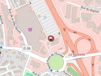 Carte de Hôtel Bonsaï à Plérin