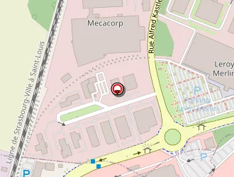 Carte de Eléphant Bleu à Ostwald