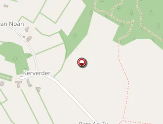 Carte de Lann Ar Groas à Loguivy-plougras