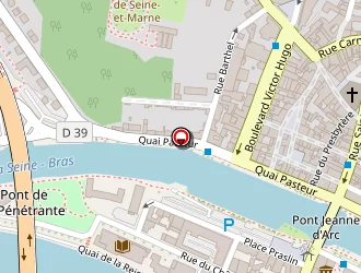 Carte de Cogerat à Melun