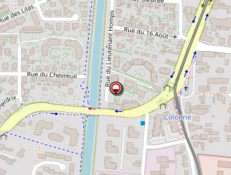 Carte de Ck Fitness à Illkirch-graffenstaden