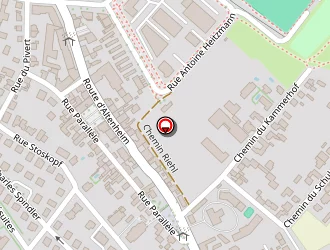 Carte de La Poste à Strasbourg