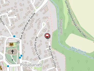 Carte de Pharmacie Drouet à Ploudaniel