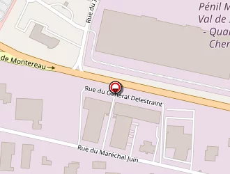 Carte de Varelec à Vaux-le-pénil