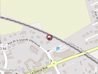 Carte de La Poste à Plouagat